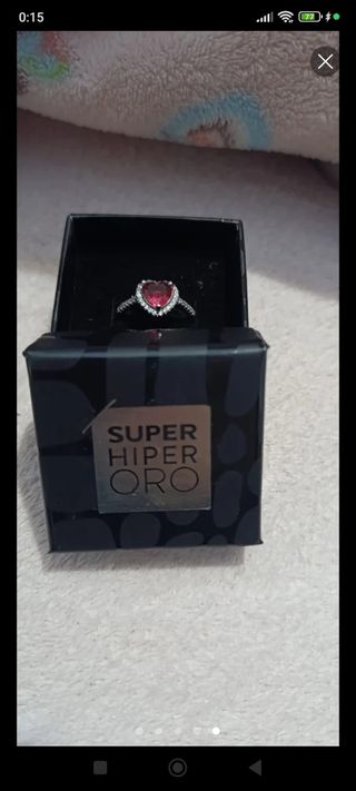 Anillo mujer