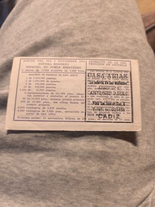 Decima lotteria anno 1972