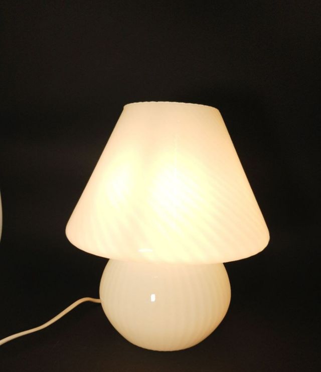 Lampada vetro Mushroom H. 27cm