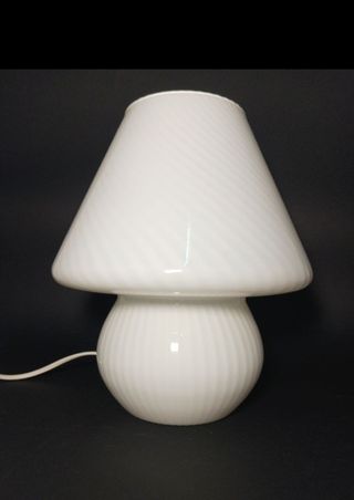 Lampada vetro Mushroom H. 27cm