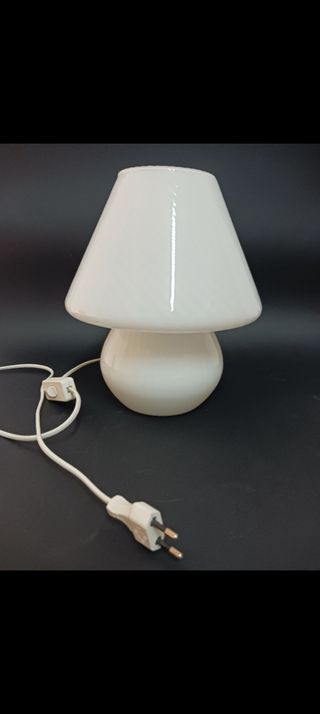 Lampada vetro Mushroom H. 27cm