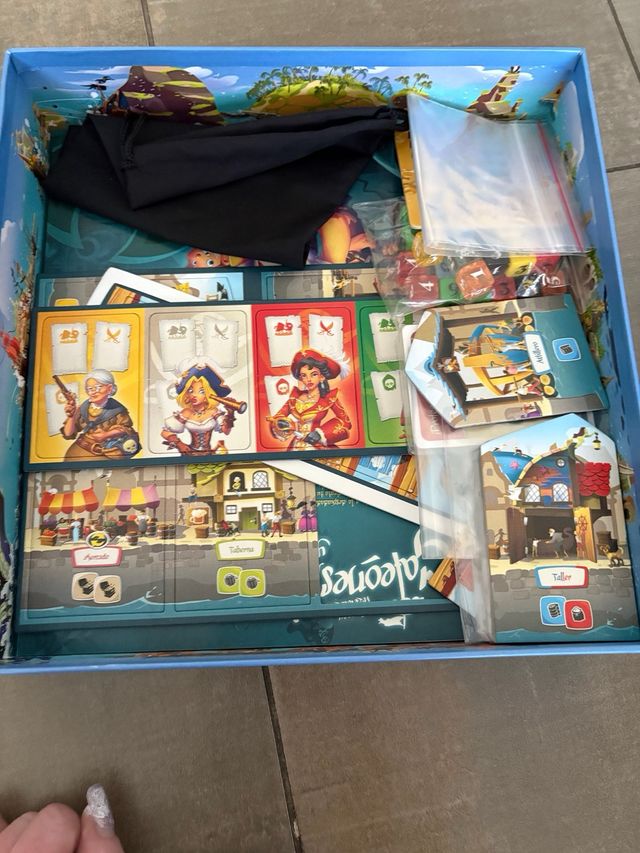 Juego de mesa Galeones cañones