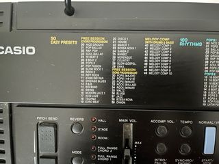 Piano electrico casio