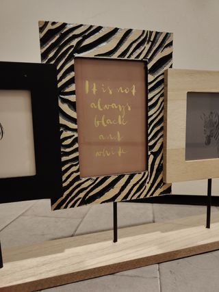 Portafoto zebra