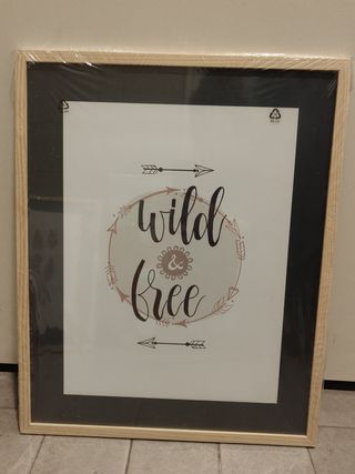 Quadro Wild and free