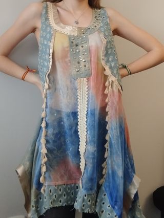 Blusa de colores de mujer