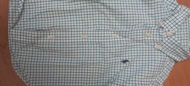 Camisa cuadros niño 2 y 3 años Polo Ralph Lauren