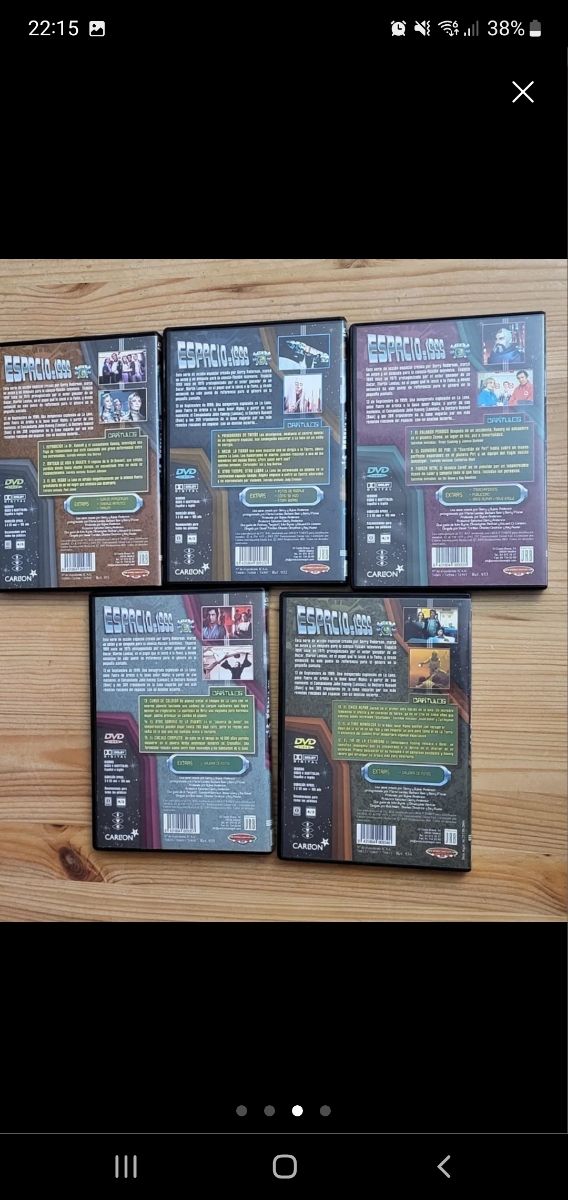 Dvd espacio 1999 español