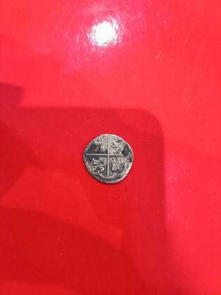 Moneda de plata medio Real Felipe II (1556–1598)