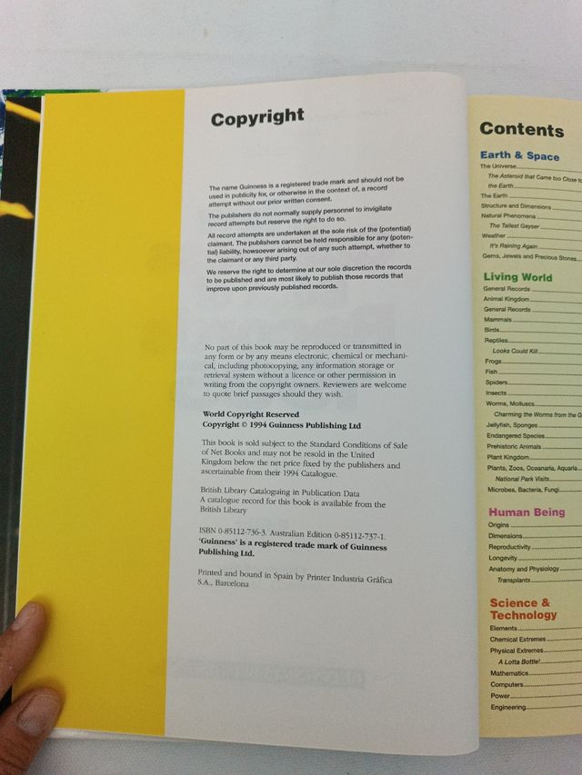 Libro record Guinness.