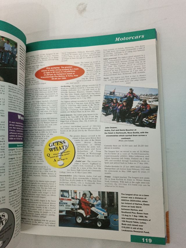 Libro record Guinness.