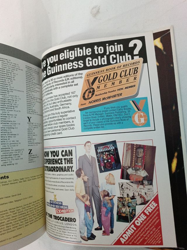 Libro record Guinness.