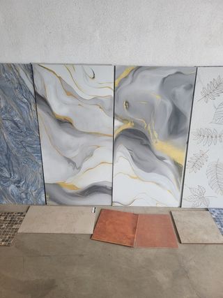 Baldosas y azulejos para obra 