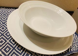 Piatto Portata e Insaltiera abbinata