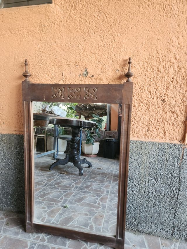 Espejo  de madera 