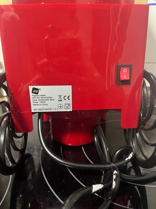 Maquina vintage de palomitas