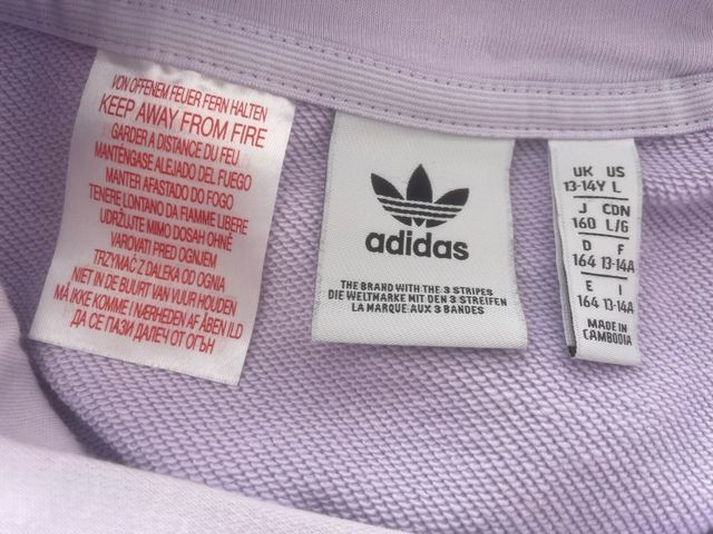 Sudadera niña adidas
