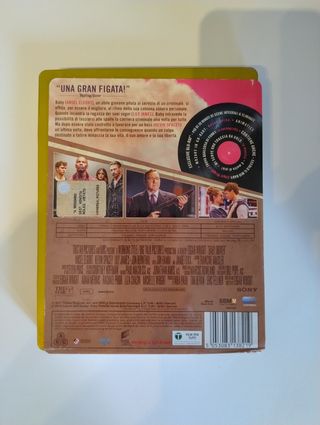 Baby Driver Il Genio Della Fuga Blu Ray