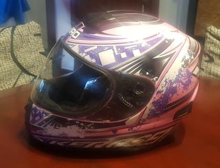 Casco moto junior