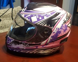 Casco moto junior