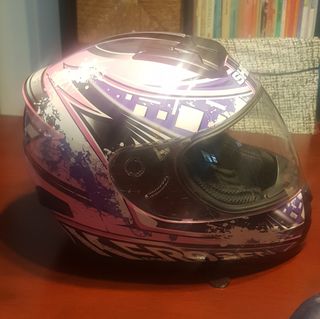 Casco moto junior