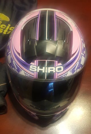 Casco moto junior