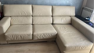 Sofa piel sintetica echo a medida