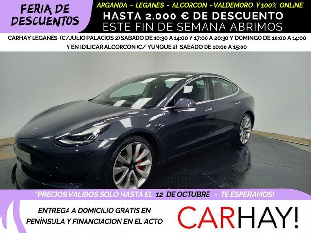 Tesla Model 3 75 KWH PERFORMANCE DUAL MOTOR