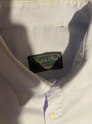 Camicia uomo manica lunga English Man rif 9