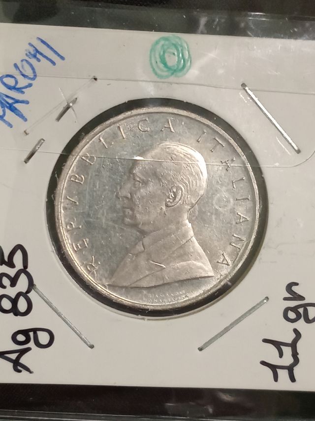500 lire Guglielmo Marconi 