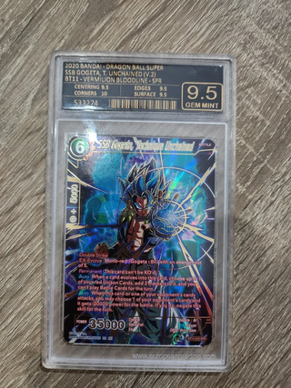 CARTA GRADEADA GOGETA DRAGON BALL PSA 9.5