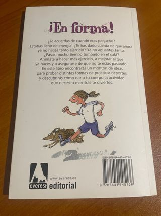 Libro juvenil “¡En forma!”