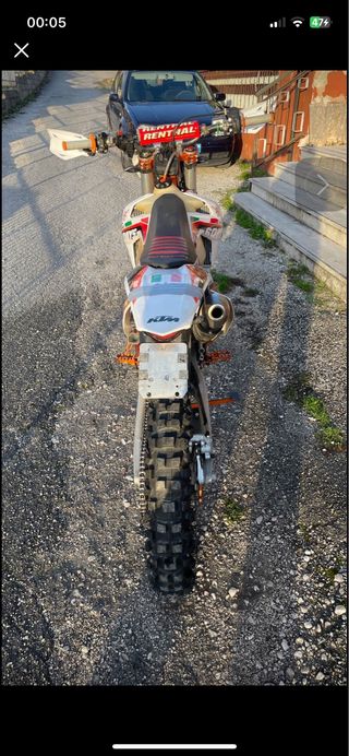 Ktm 125 exc six days targato