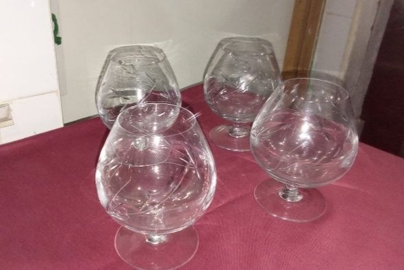 Copas de cristal