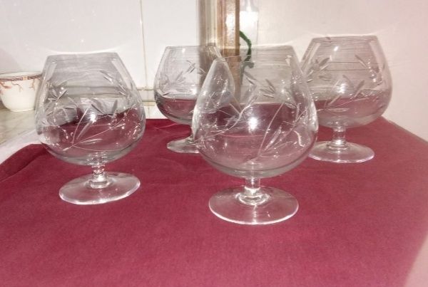 Copas de cristal