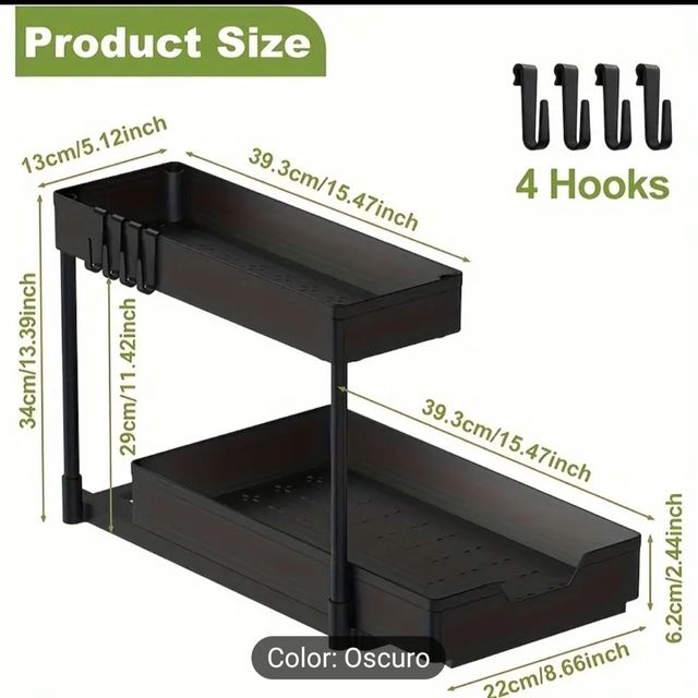 Mini estantería Organizadora deslizante