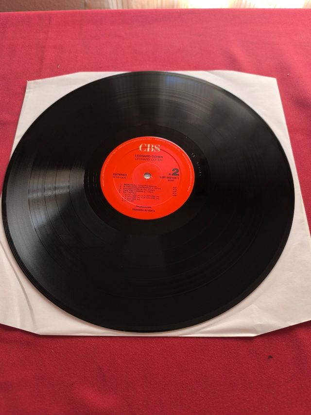 PROMO. Leonard Cohen. Lp Recopilatorio. 