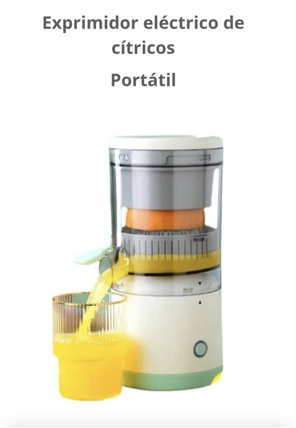 Exprimidor electrico inalambrico