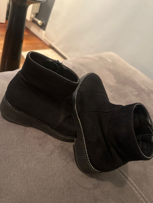 Botines negros 36