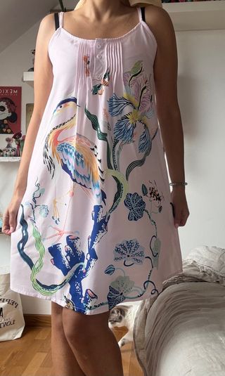 Vestido rosa verano 