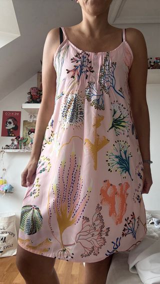 Vestido rosa verano 
