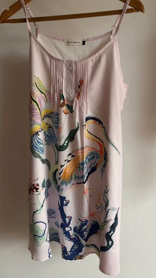 Vestido rosa verano 