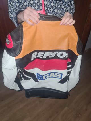 Chaqueta moto hombre 