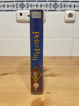 VHS DISNEY PETER PAN 1990!! COLECCIONISTAS