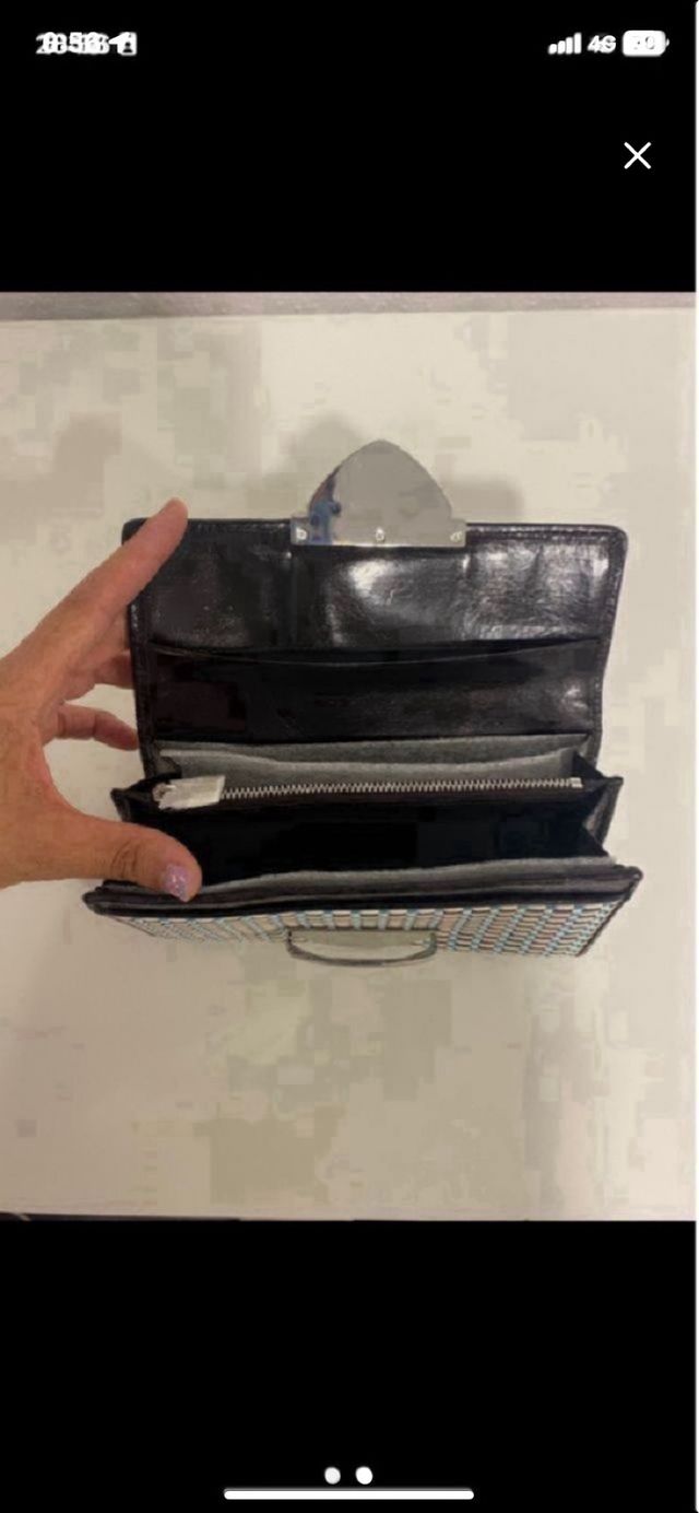 Monedero bimba y lola piel marrón