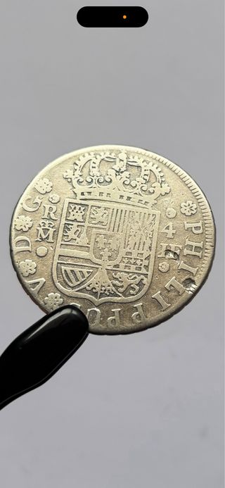 4 reales 1740 MADRID (MBC-/BC+) Felipe V