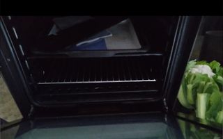 Cocina y horno de gas natural