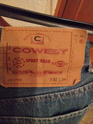 PANTALON VAQUERO RECTO