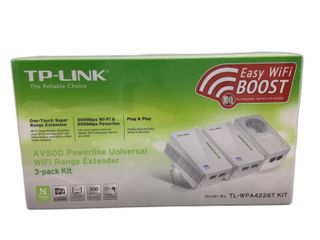 otros tp link adaptador plc wifi tp-link av500 tl-wpa4226t kit 3