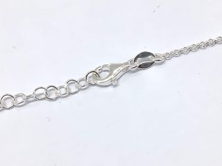 cadena plata 925mm 22cm